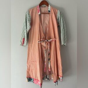 Baobab Collection Cotton Kimono Style Long Tunic Small